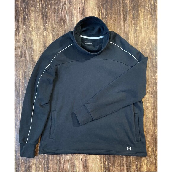 Under Armour women’s cowl neck fleece lined pullover size LARGE - Picture 1 of 2